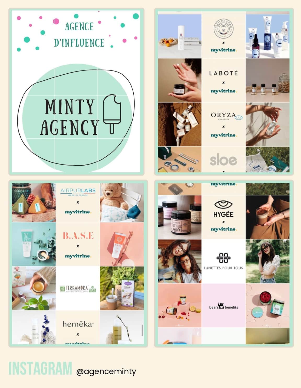 Portfolio Minty Agency